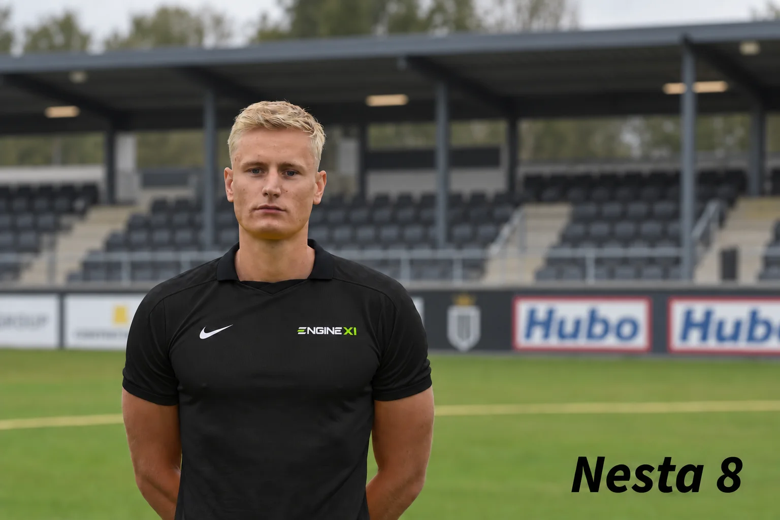 Nesta Vallez, founder and high performance coach at ENGINE XI, on the training pitch